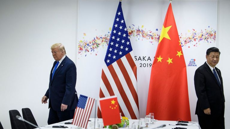 Trump et Xi Osaka 2019