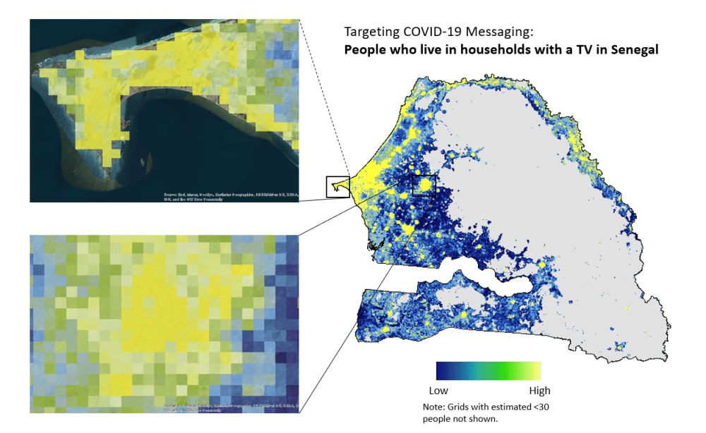 Personnes vivant dans des ménages avec télévision au Sénégal