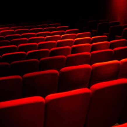 salle de théâtre vide pendant le covid