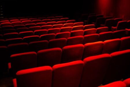 salle de théâtre vide pendant le covid