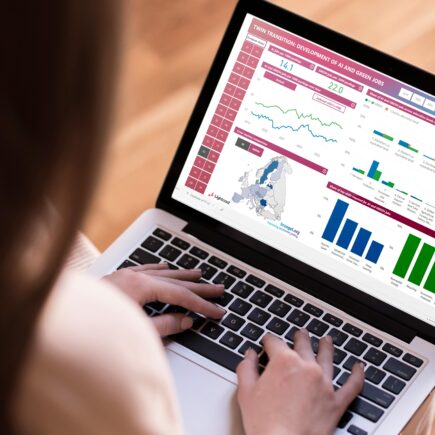Tableau de bord des compétences de transition double