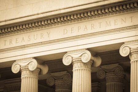 Decorative image: Treasury Department