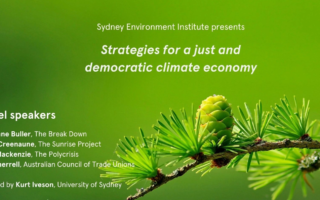 Forum : Stratégies pour une économie climatique juste et démocratique
