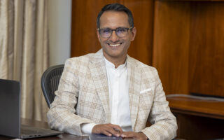 Kartik Athreya lors de sa première année en tant que directeur de recherche de la Fed de New York