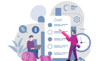 Couple qui regarde leurs finances