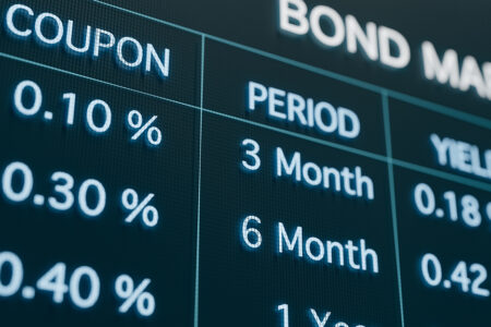 Interest rates concept. 3D illustration