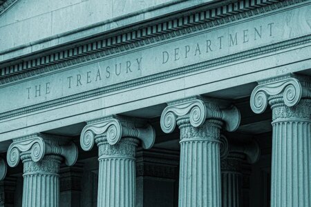 United States Treasury Department building